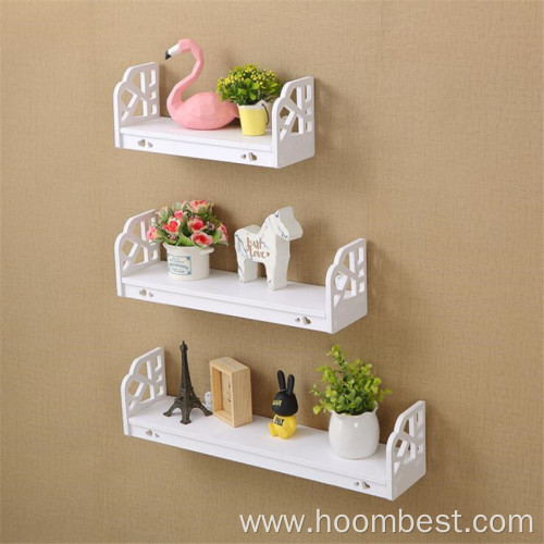 Scrollwork Design Floating Shelves